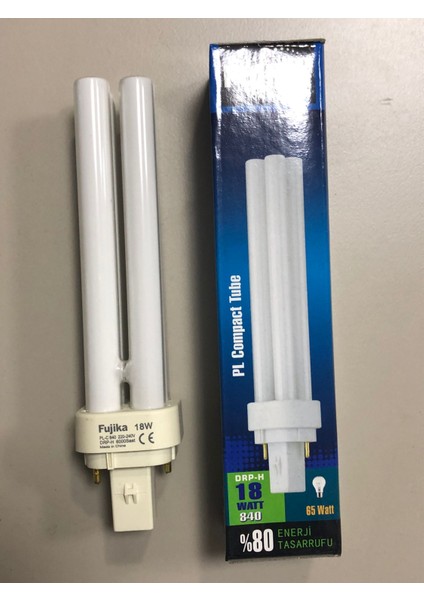 10 Adet Fujika Plc 18W/840 2p 4000 Kelvin Günışığı BOY:15CM ( 10W-13W Yerine Olmaz ) fırsatları