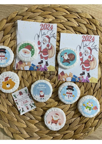 5 Adet Yılbaşı Temalı Sabun Seti, Noel Baba ve Mutlu Yıllar Kartlı Hediye fiyatları