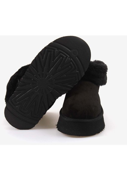 Kürklü Süet Deri Yüksek Tabanlı Kadın Bot 2025 indirimleri