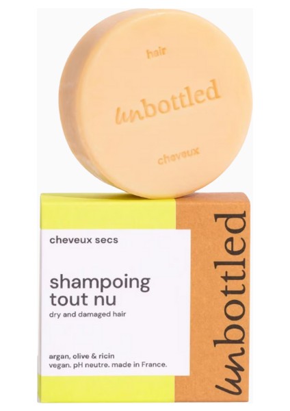 Kuru Saçlar Için Katı Şampuan