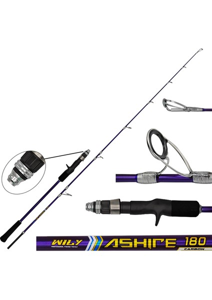 Ashire 180 cm 100-200 gr Jig Kamışı modelleri