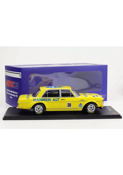 1:18 WERK83 1971 Mercedes Benz 300 Sel 6.8 #38 Hans Heyer Hannen Alt Hockenheim fırsatları