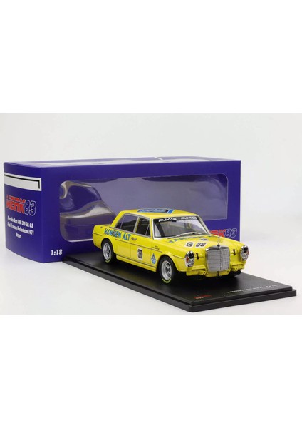 1:18 WERK83 1971 Mercedes Benz 300 Sel 6.8 #38 Hans Heyer Hannen Alt Hockenheim indirimleri
