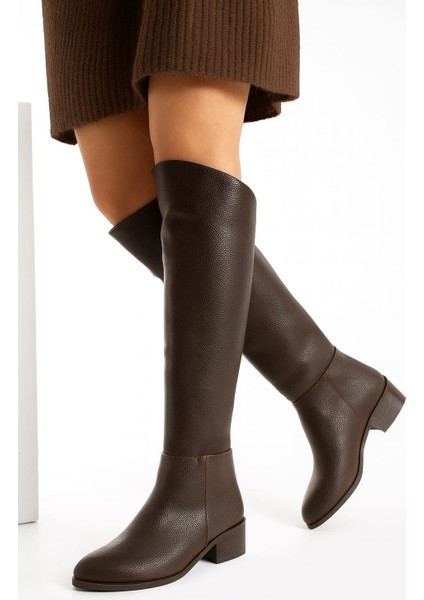 Kadın Fermuarlı Uzun Çizme Siyah fırsatları