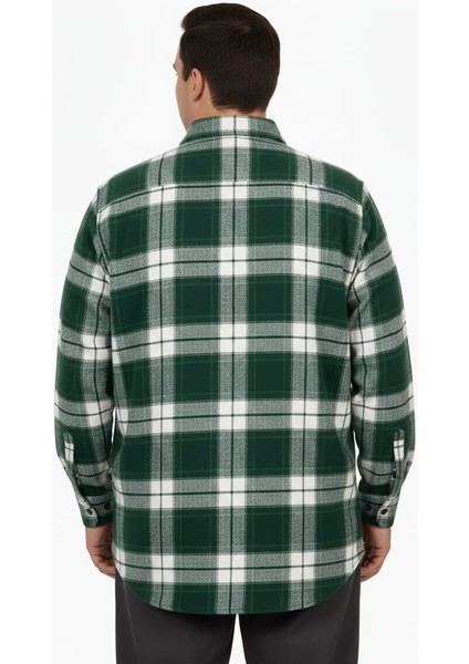 Büyük Beden Gömlek Tek Cep Oduncu 25394 Haki fırsatları