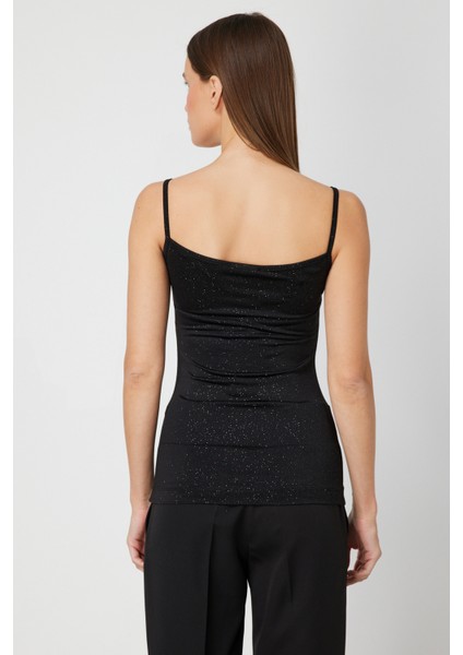 Simli Kumaş Askılı Bluz 61391-26K fırsatları