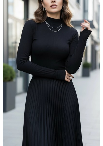 3’lü Parmak Geçmeli Kadın Body Seti modelleri