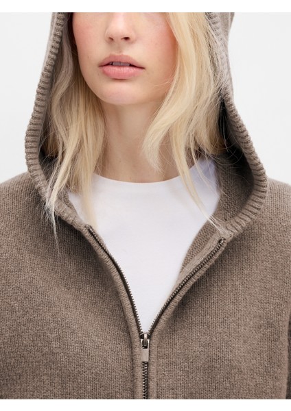 Kadın Kahverengi Cashsoft Hırka modelleri