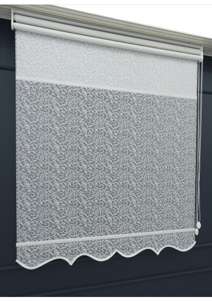 Çift Mekanizmalı Tül+Stor Güneşlik Perde – Çiftli Sistem - 2 Perde Tek Ürün! modelleri