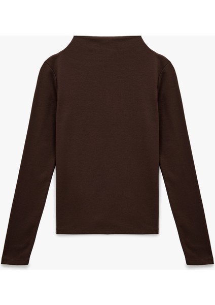 Pamuklu Slim Fit Uzun Kollu Dik Yaka Body fiyatları