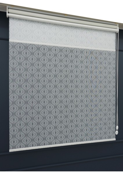 Çift Mekanizmalı TÜL+STOR Güneşlik Perde – Çiftli Sistem - 2 Perde TEK ÜRÜN! modelleri