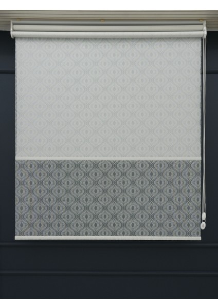 Çift Mekanizmalı TÜL+STOR Güneşlik Perde – Çiftli Sistem - 2 Perde TEK ÜRÜN! indirimleri