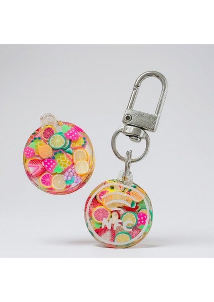 Mini NFC Pet Künyesi: Tek Dokunuşta Dijital Profil + Anında Konum Bildirimi. Şarj ve uygulama gerektirmez; kaybolma anında en hızlı çözüm. Model: 2.2cm Meyve Bahçesi