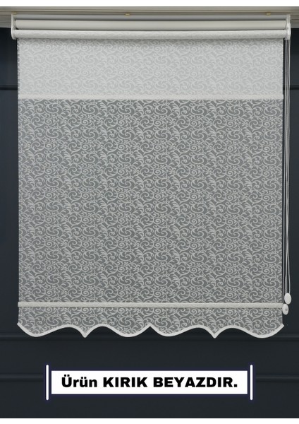 Çift Mekanizmalı TÜL+STOR Güneşlik Perde – Çiftli Sistem - 2 Perde TEK ÜRÜN!