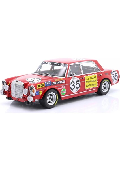 1:18 WERK83 Mercedes Benz 300SEL 6.8 #35 1971 2nd 24H Spa Francorchamps Hans Heyer