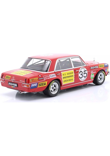 1:18 WERK83 Mercedes Benz 300SEL 6.8 #35 1971 2nd 24H Spa Francorchamps Hans Heyer fiyatları