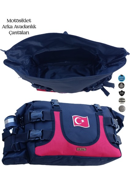 Motosiklet Arka Yan Avadanlık Çantaları