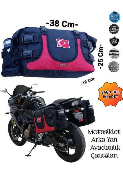 Motosiklet Arka Yan Avadanlık Çantaları modelleri