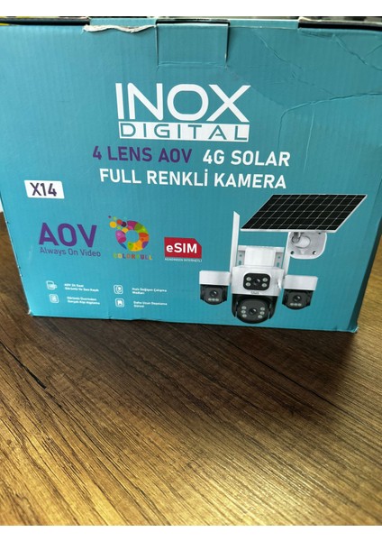 X14 4 Lens Aov Full Renkli Kamera