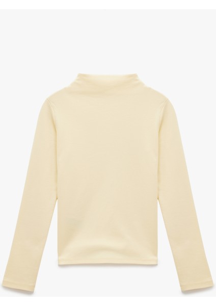 Pamuklu Slim Fit Uzun Kollu Dik Yaka Body fiyatları