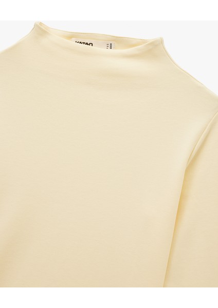 Pamuklu Slim Fit Uzun Kollu Dik Yaka Body modelleri