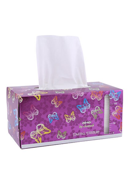 Metalize Kutu Tek Tek Al Puf Mendil 200 Yaprak 20+4 Hediyeli Paket (Toplam 24*200=4800 Yaprak) indirimleri