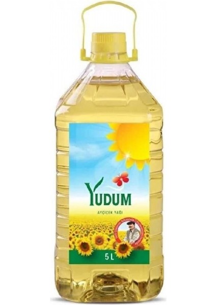 S Yudum Ayçiçek Yağı 5 Lt Kare Pet