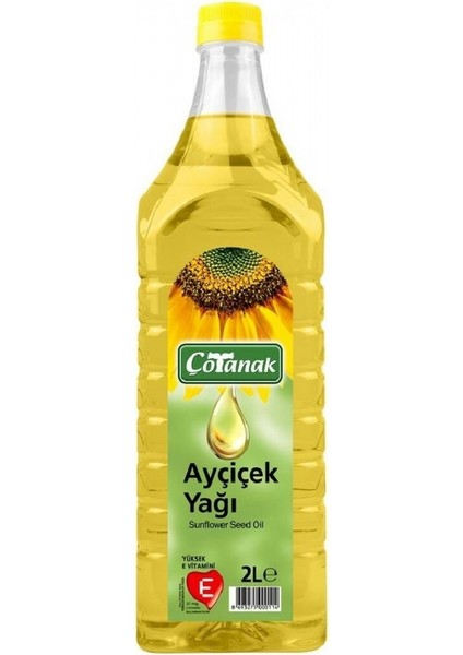 S Çotanak Ayçiçek Yağı 2 Lt