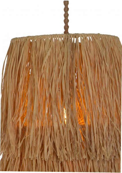 Rafya Uzun Saçaklı Avize indirimleri