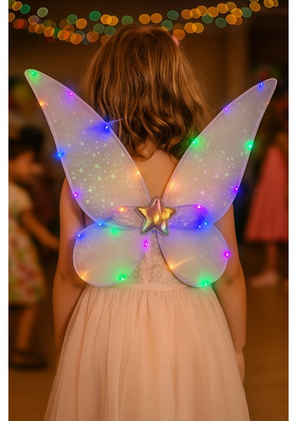 Peri Kanadı Ledli Işıklı Mor fiyatları