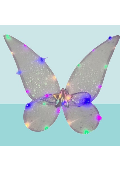 Peri Kanadı Ledli Işıklı Mor indirimleri