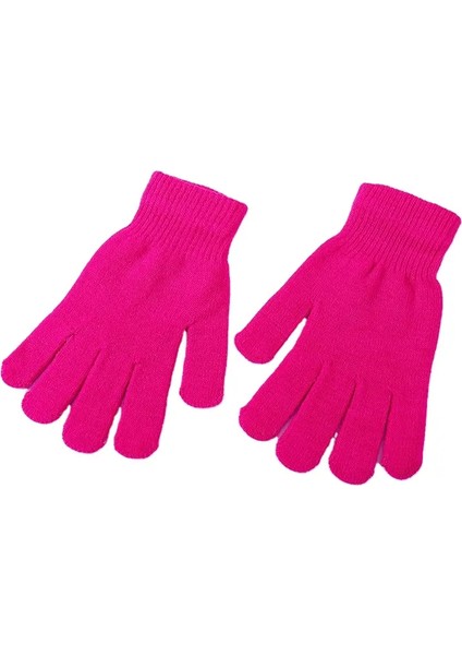 Kışlık Tiriko Kadın Eldiven Fuşya Eldiven modelleri