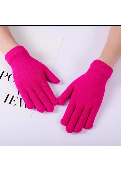 Kışlık Tiriko Kadın Eldiven Fuşya Eldiven indirimleri