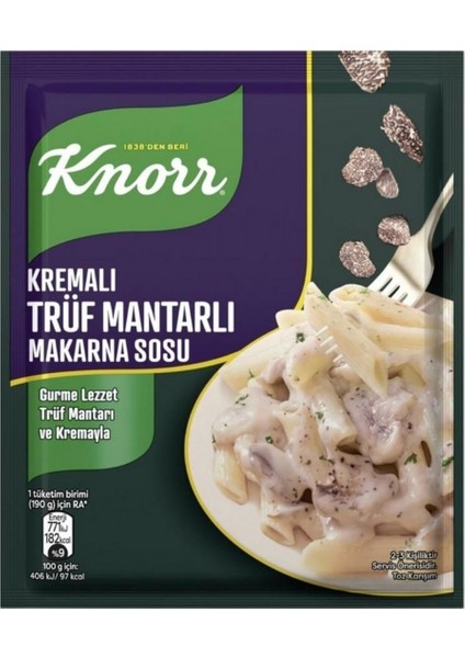 Kremalı Trüf Mantarlı Makarna Sosu 52 G