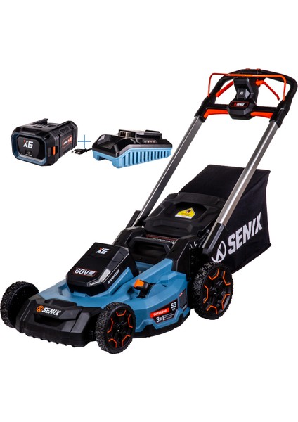 Lpsx6-H-Eu Akülü Çim Biçme Makinesi 8.0AH Senıx