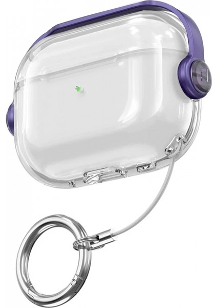 Airpods Pro 3 (3.nesil) Tema Kılıf - Mor