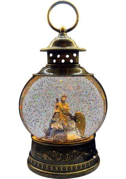 Işıklı Yılbaşı Kar Küresi Angels Temalı fiyatları