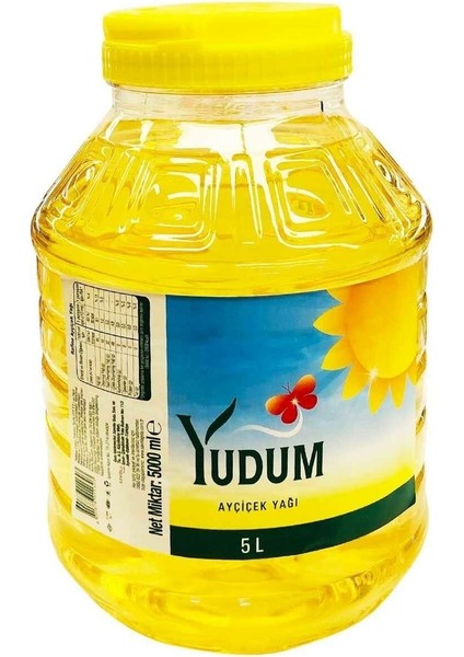 S Yudum Ayçiçek Yağ 5 Lt Pet