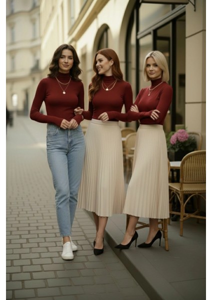 3’lü Parmak Geçmeli Kadın Body Seti fiyatları