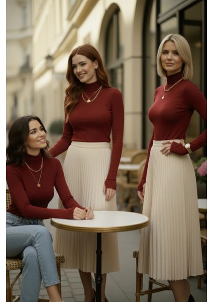 3’lü Parmak Geçmeli Kadın Body Seti indirimleri