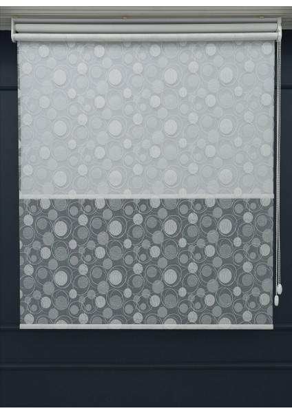 Çift Mekanizmalı Tül+Stor Güneşlik Perde – Çiftli Sistem - 2 Perde Tek Ürün! indirimleri