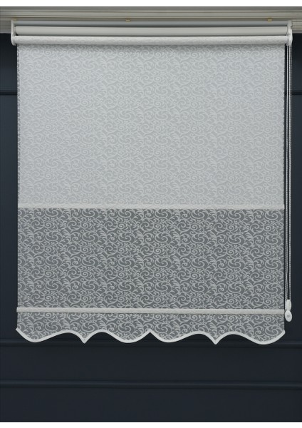 Çift Mekanizmalı TÜL+STOR Güneşlik Perde – Çiftli Sistem - 2 Perde TEK ÜRÜN! indirimleri