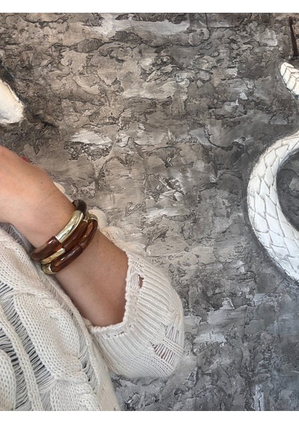 3lü Set Kemik Bileklik Kahve fırsatları