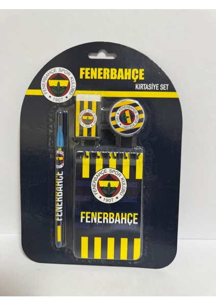 4'lü Kırtasiye Seti Sarı Laçivert