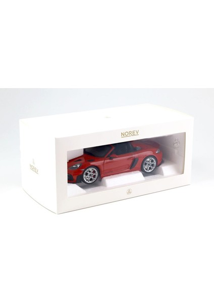 1:18 Norev 2023 Porsche 718 Spyder Rs Guards Red
