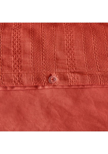 Soft Armürlü Tek Kişilik Nevresim Takımı - Kiremit fırsatları