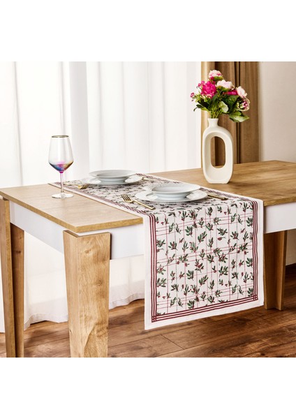 Soft Kokina Runner - Ekru - 45X140 cm