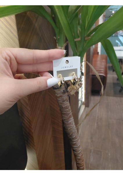 Gold Sallantılı Kalpli Küpe fiyatları