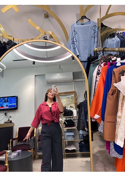 Bordo Krinkıl Dokulu Relaxfit Modern Casual Şıklığında Premium Gömlek modelleri