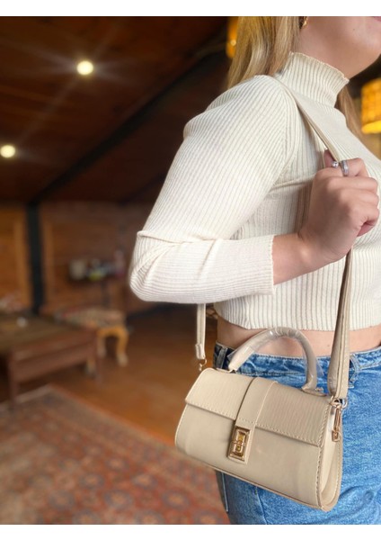 Taş Lock Mini Çanta